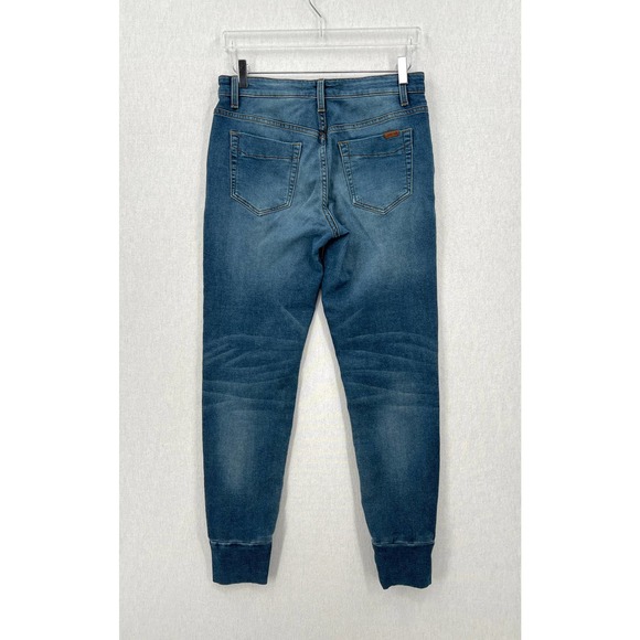 JOES JEANS Jogger Jean Womens Small Blue Tapered Track Mid Rise Comfort Pockets - Picture 2 of 16